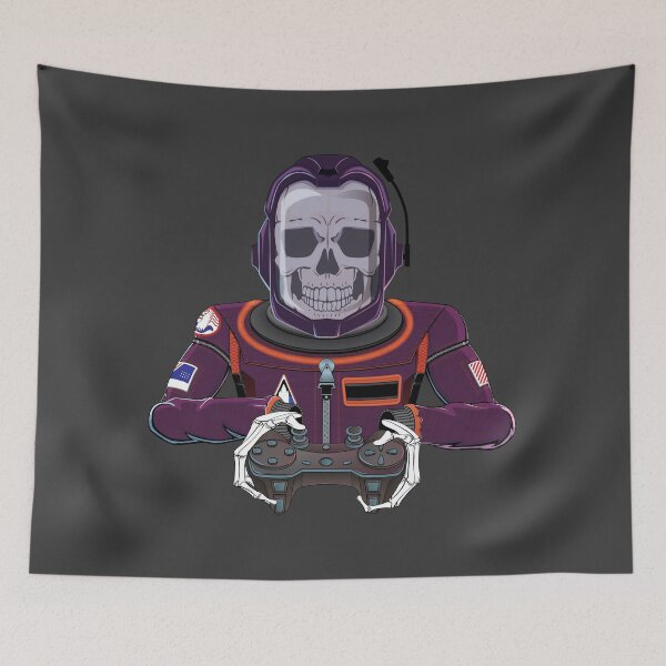 Item preview, Gamer in space suit and helmet. designed and sold by Caummon Thread.
