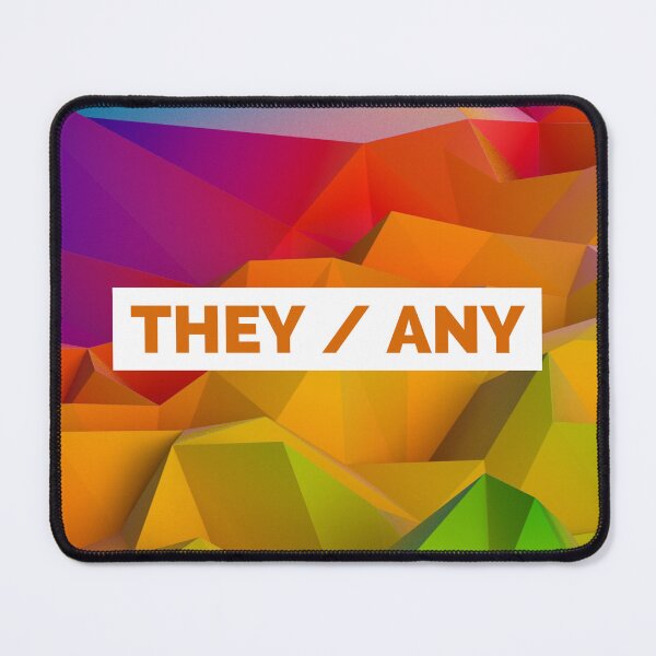 Item preview, They/Any Pronouns designed and sold by MxA19.