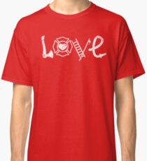 Love Firefighter Classic T-Shirt