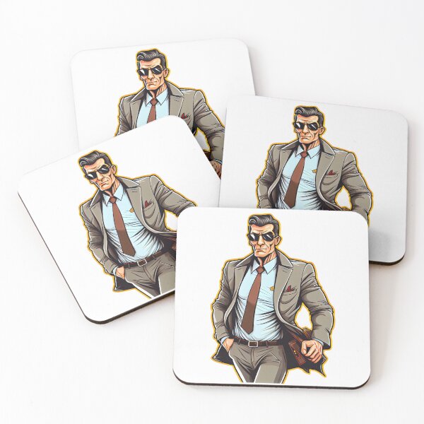 Item preview, Cool Cartoon Elegant Salesman designed and sold by Piotrek0001.