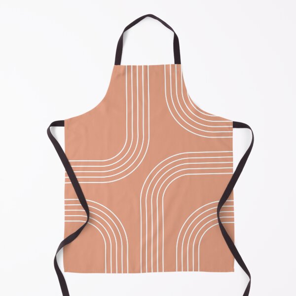 Item preview, Abstract Mid Century style line art - peach color designed and sold by BattaAnastasia.