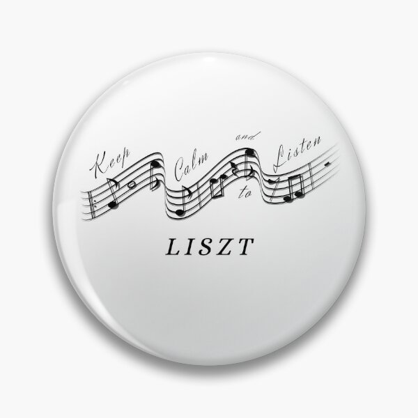 Item preview, Franz Liszt - Keep calm and listen to - Best Classical Music Composer and Pianist designed and sold by Vintage-TM.