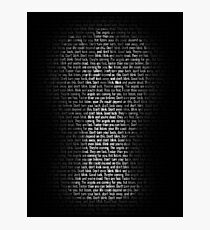 Weeping Angel Photographic Print