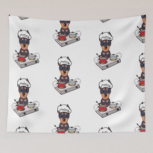 Item preview, Funny Guard Dog is cooking  designed and sold by Pet Station.