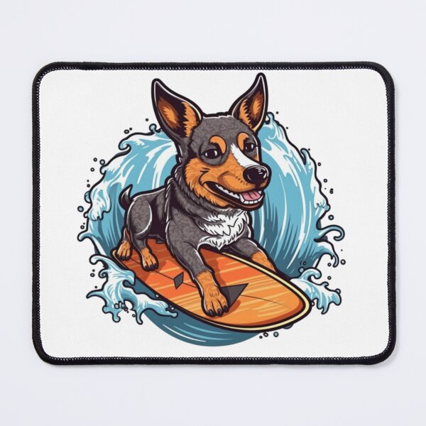 Item preview, Beach Buddies - Blue Wave Herder designed and sold by HitsTheWaves.