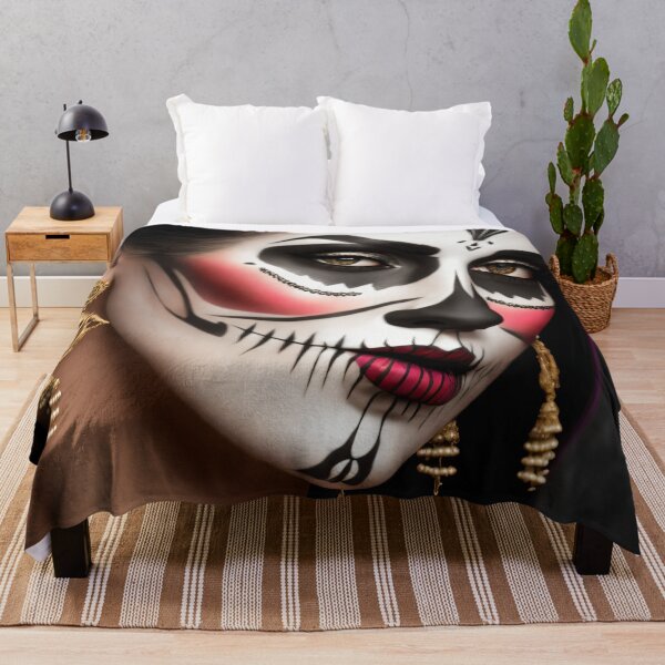 Item preview, La Catrina of immortality: Realistic portraits full of color designed and sold by ArtCreator2023.