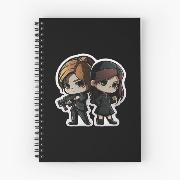 Item preview, Cute Chibi Sis Vs Bro Secret Agents designed and sold by RoboRembrandt.