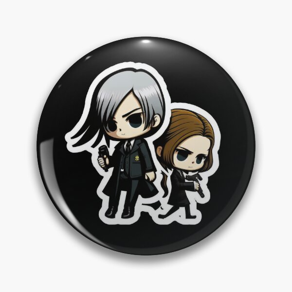 Item preview, Cute Chibi Sis Vs Bro designed and sold by RoboRembrandt.