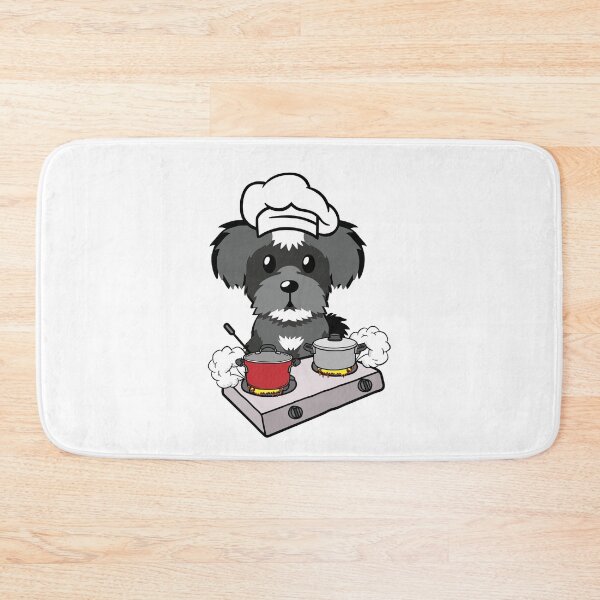 Item preview, Funny Schnauzer is cooking  designed and sold by Pet Station.