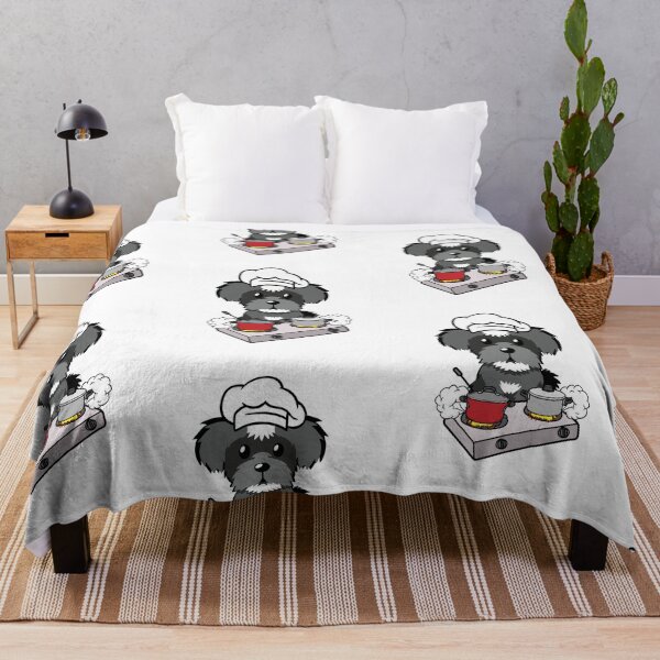 Item preview, Funny Schnauzer is cooking designed and sold by Pet Station.