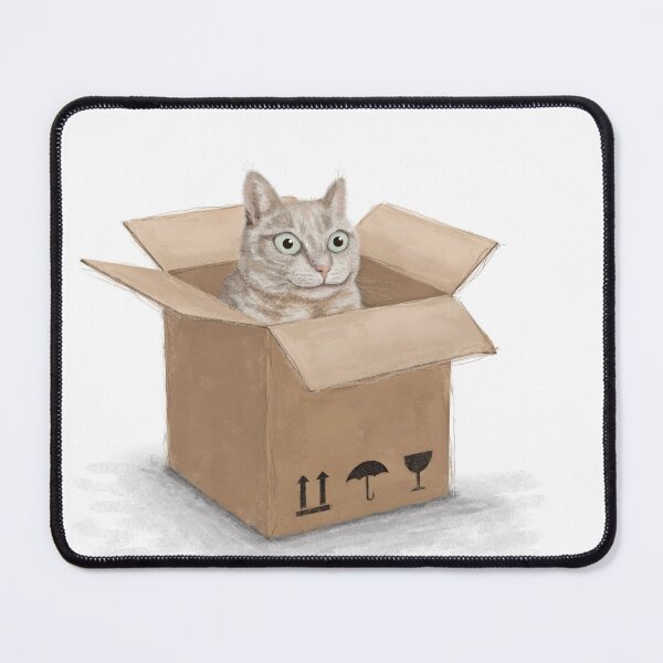 Item preview, Cat in abox designed and sold by Fionna Bottema.