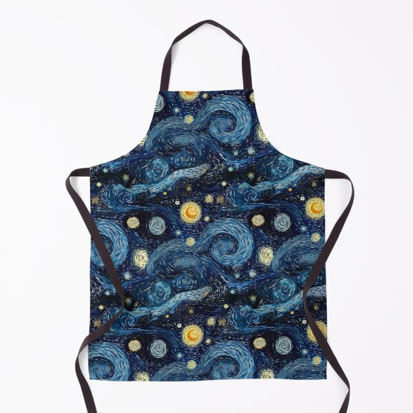 Item preview, Starry Night Van Gogh Style Unique Pattern designed and sold by ATMCreations.