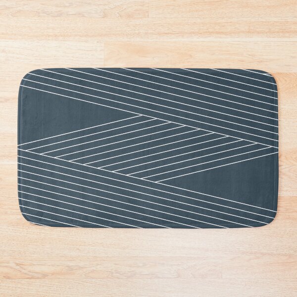 Item preview, Line art in Mid Century style - dark blue designed and sold by BattaAnastasia.