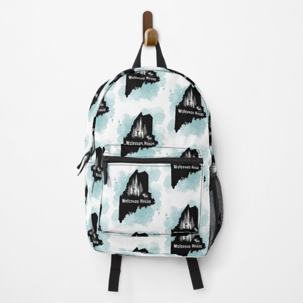 Item preview, Maine, Welcome Home - Moose and Trees, Black Tundra Smoke designed and sold by TwoSmallPtatoes.