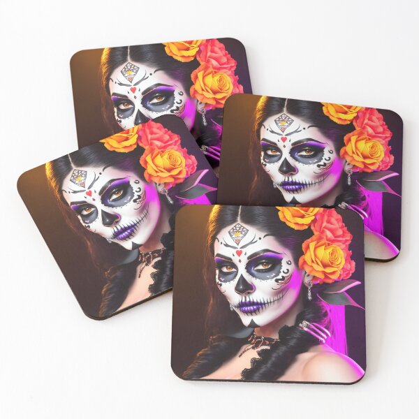 Item preview, Artistic La Catrina: Realistic portraits full of beauty designed and sold by ArtCreator2023.
