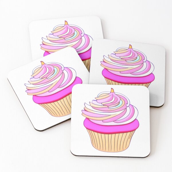 Item preview, Pink Unicorn Cupcake designed and sold by HanaiPrint.