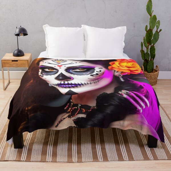 Item preview, Artistic La Catrina: Realistic portraits full of beauty designed and sold by ArtCreator2023.