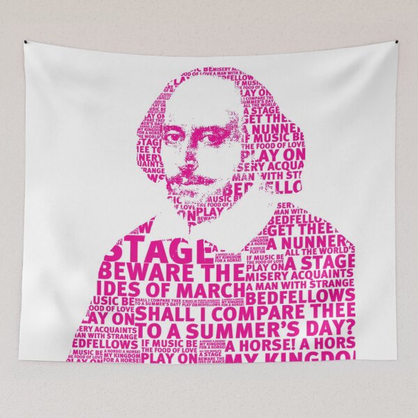 Item preview, shakespeare pink design designed and sold by DJVYEATES.