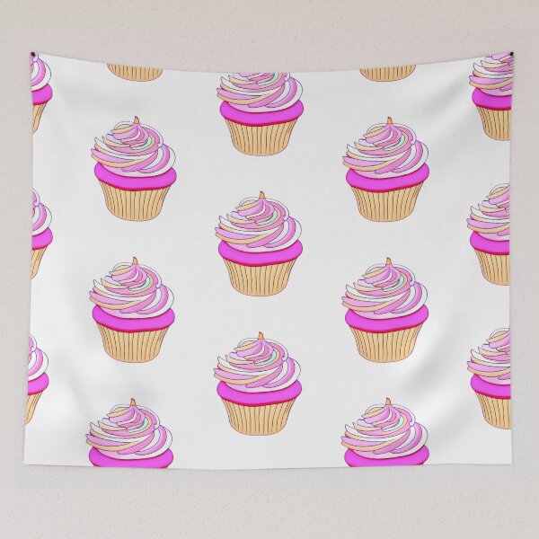 Item preview, Pink Unicorn Cupcake designed and sold by HanaiPrint.