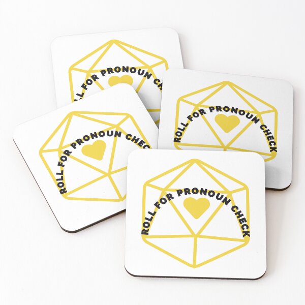 Item preview, Roll for Pronoun Check designed and sold by MxA19.