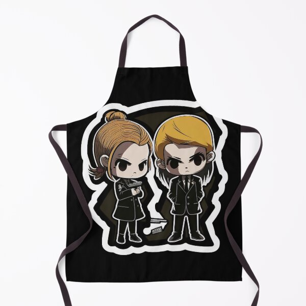 Item preview, Cute Chibi Sis Vs Bro designed and sold by RoboRembrandt.