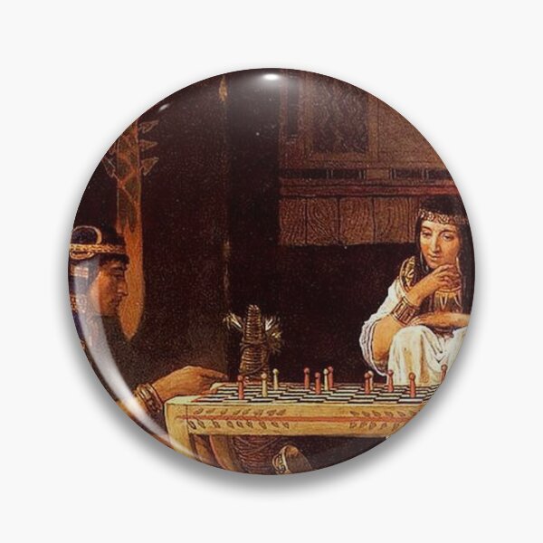 Item preview, Egyptian Chess Players by Lawrence Alma Tadema designed and sold by tomorrowsart.