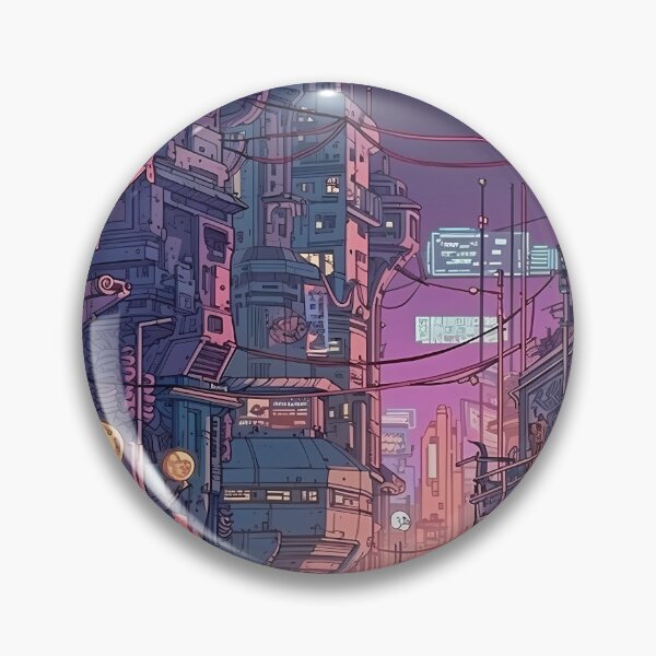 Item preview, Cyberpunk City Streets designed and sold by neuraldaydreams.