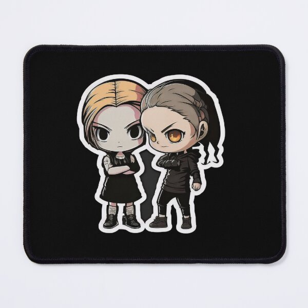Item preview, Cute Chibi Sis Vs Bro designed and sold by RoboRembrandt.
