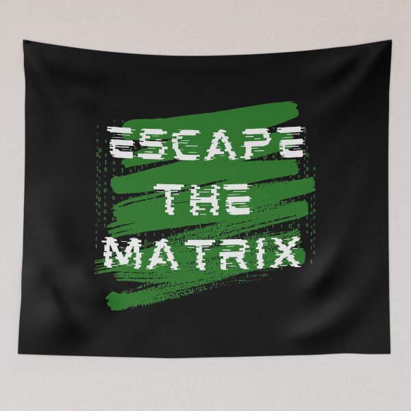 Item preview, Escape The Matrix designed and sold by Hell-o-.