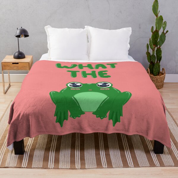 Item preview, What The Frog Shocked Frog (In Pink) designed and sold by Creepy-Cutesie.