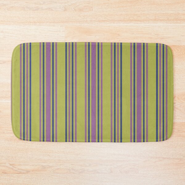 Item preview, Purple Blue Olive green Megara stripe designed and sold by Ariadne Kritonos.