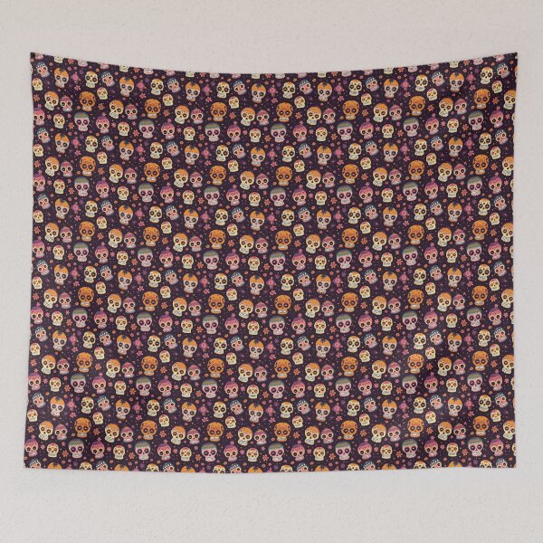 Item preview, Sugar Skull Pattern - Tile 01 designed and sold by AirtGallery.