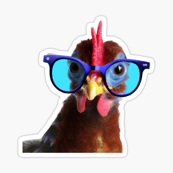 Artikel-Vorschau von Hipster Chicken - Zu cool zum Gackern, designt und verkauft von Sinfulchicken.