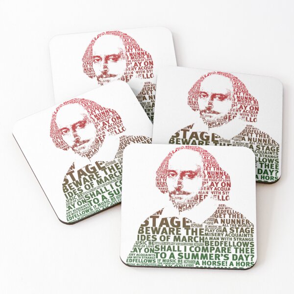 Item preview, shakespeare green red gradient design designed and sold by DJVYEATES.