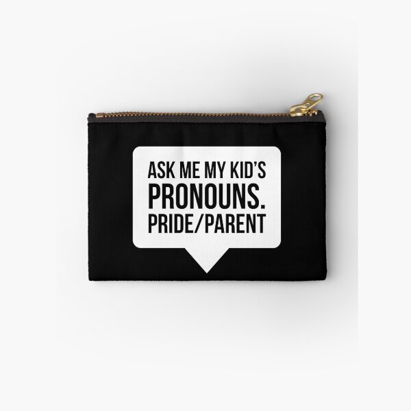 Artikelvorschau, Ask Me My Kid’s Pronouns. Pride/Parent entworfen und verkauft von MxA19.