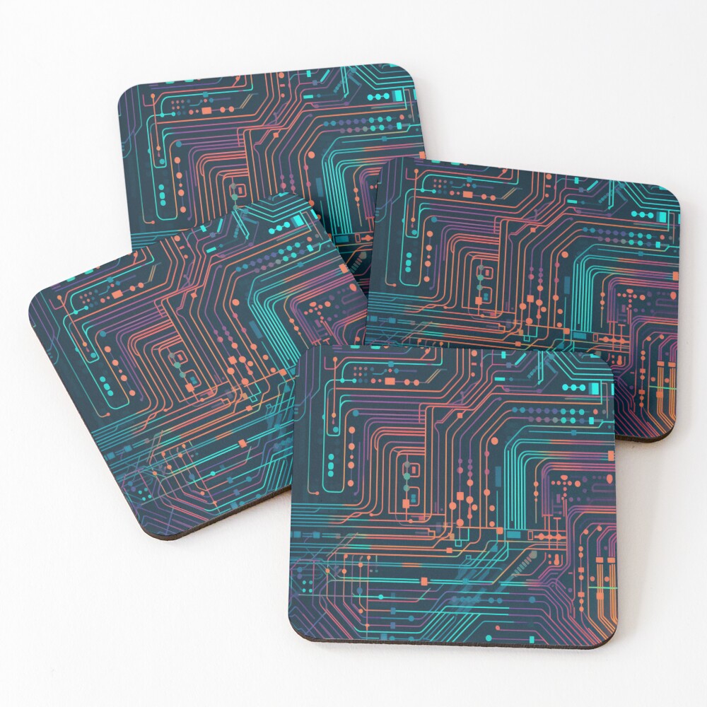 Item preview, Coasters (Set of 4) designed and sold by BogoAi.