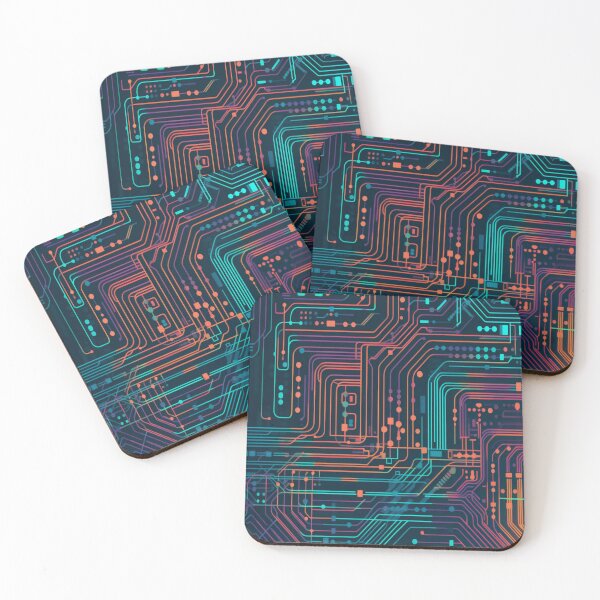 Item preview, Abstract Tech Pattern designed and sold by BogoAi.