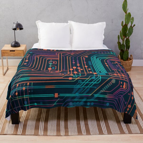 Item preview, Abstract Tech Pattern designed and sold by BogoAi.