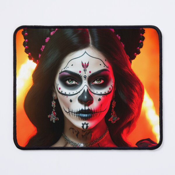 Item preview, Goddess of Death of Dia de los Muertos: Realistic La Catrina Portraits designed and sold by ArtCreator2023.