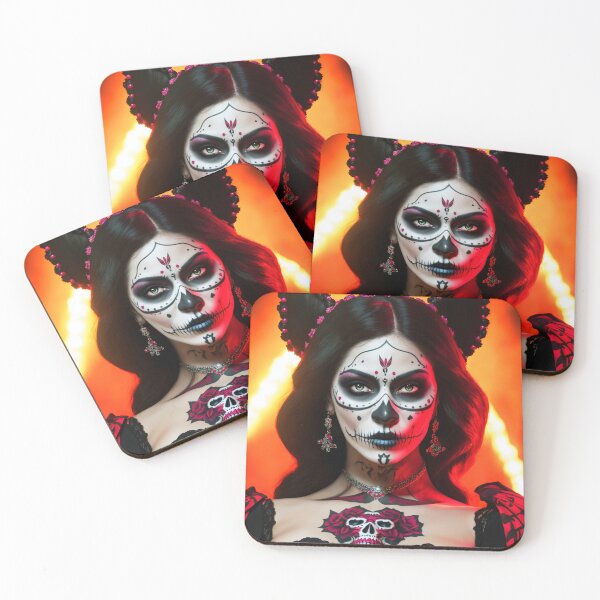 Item preview, Goddess of Death of Dia de los Muertos: Realistic La Catrina Portraits designed and sold by ArtCreator2023.