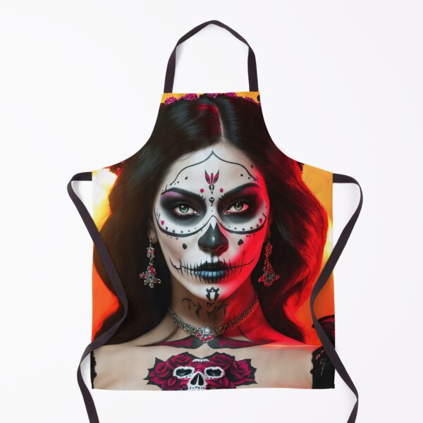 Item preview, Goddess of Death of Dia de los Muertos: Realistic La Catrina Portraits designed and sold by ArtCreator2023.