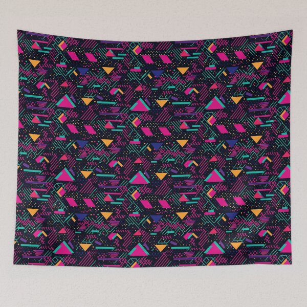 Item preview, 80s geometric pattern designed and sold by neuraldaydreams.