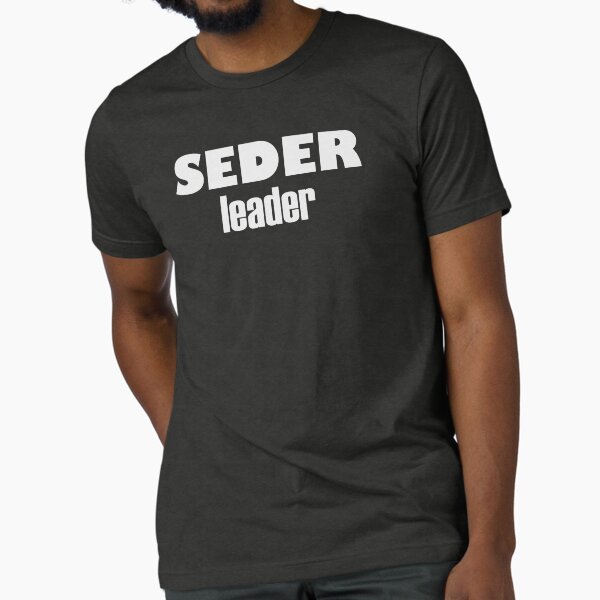 Item preview, Seder leader, Passover (white) designed and sold by EmeraldeaArt.