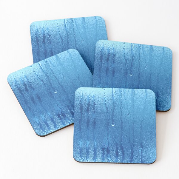 Item preview, Natural Blue Water Drop On Glass designed and sold by PotluckPrints.