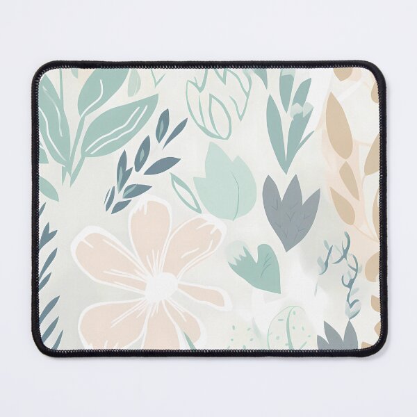 Item preview, Light Minimal Floral pattern designed and sold by neuraldaydreams.