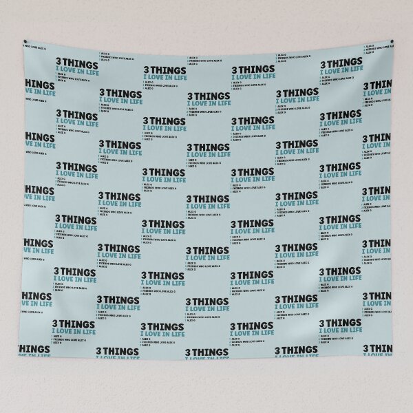 Item preview, 3 Things I Love in Life - Alex G   designed and sold by granvold68.