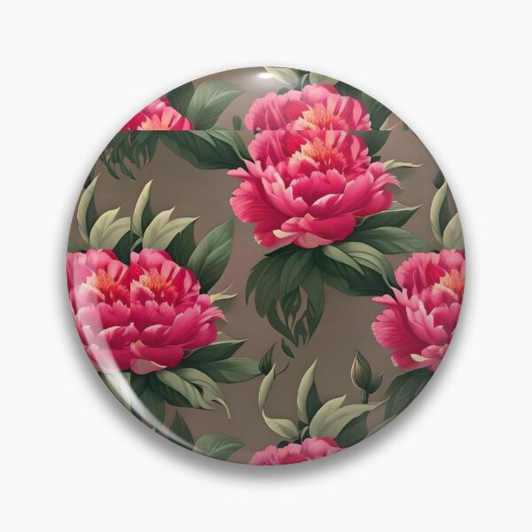 Aperçu de l'œuvre Peony Paradise: Stunning Floral Patterns on Redbubble créée et vendue par addsomepattern.