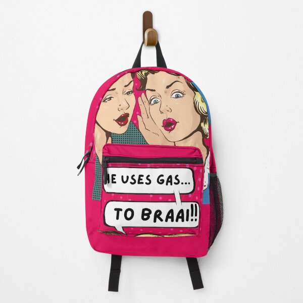 Item preview, Funny South African Vintage Retro Pop Art Style Braai designed and sold by KiffDesigns.