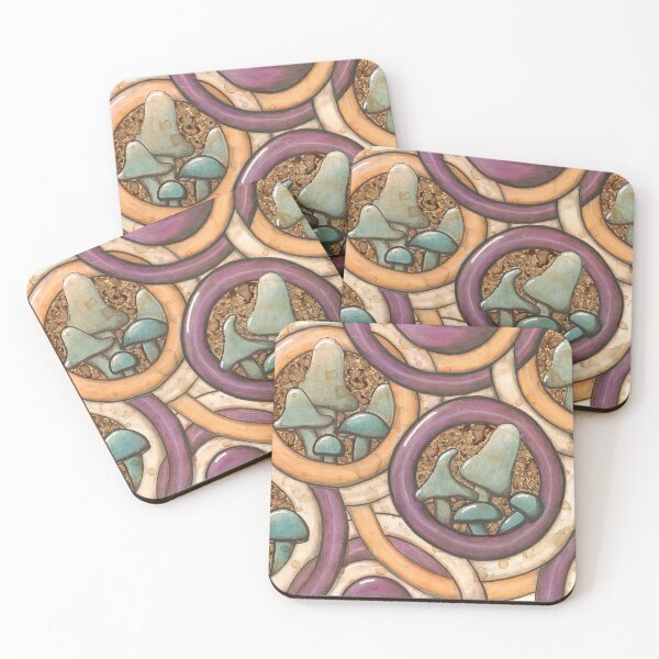 Item preview, Circling Shrooms designed and sold by Ro K..