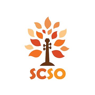 Artwork thumbnail, SCSO logo in fall colors by scsorchestra